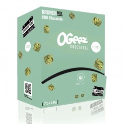 OGEEZ CHOCOLAT KRUNCH BOX CBD 75x10gr
