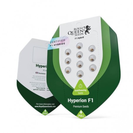 Hyperion F1 Hybrides - Graines de Cannabis Hybrides F1 Autofloraisons - Royal Queen Seeds